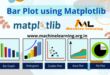 Bar Plot using Matplotlib
