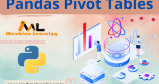 Pivot Tables - Data Science Tutorials