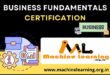 Business Fundamentals Certification