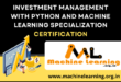Investment Management with Python and Machine Learning Specialization FREE Online Certification